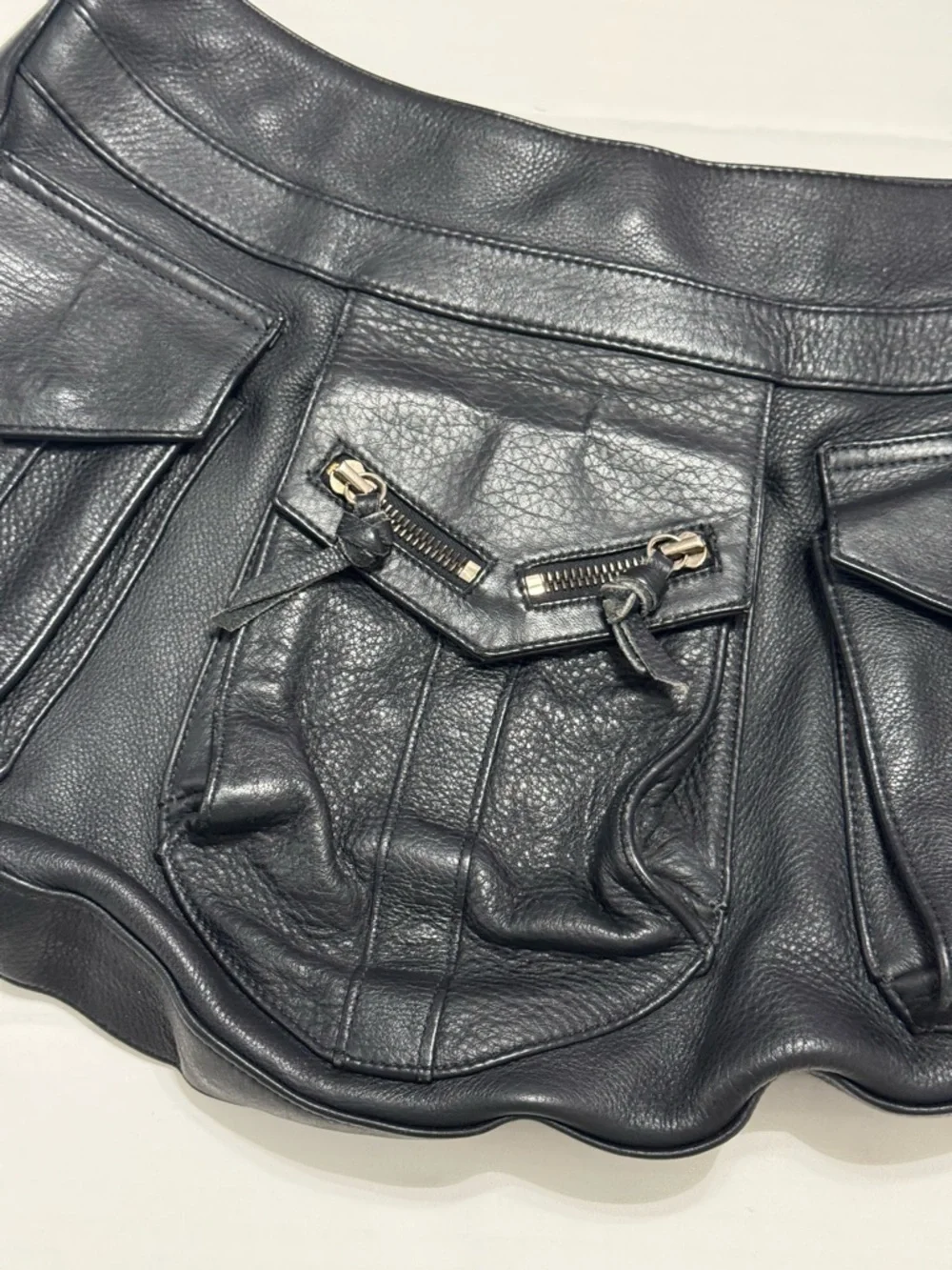 Botkier Black Leather Trigger Hobo Shoulder Bag